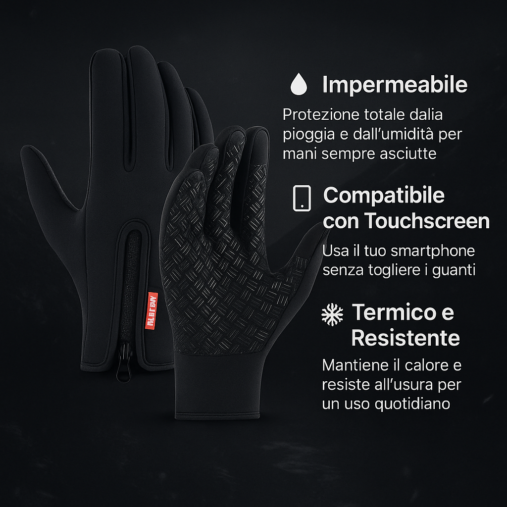 SnappGoods™-Guanti Touch Screen