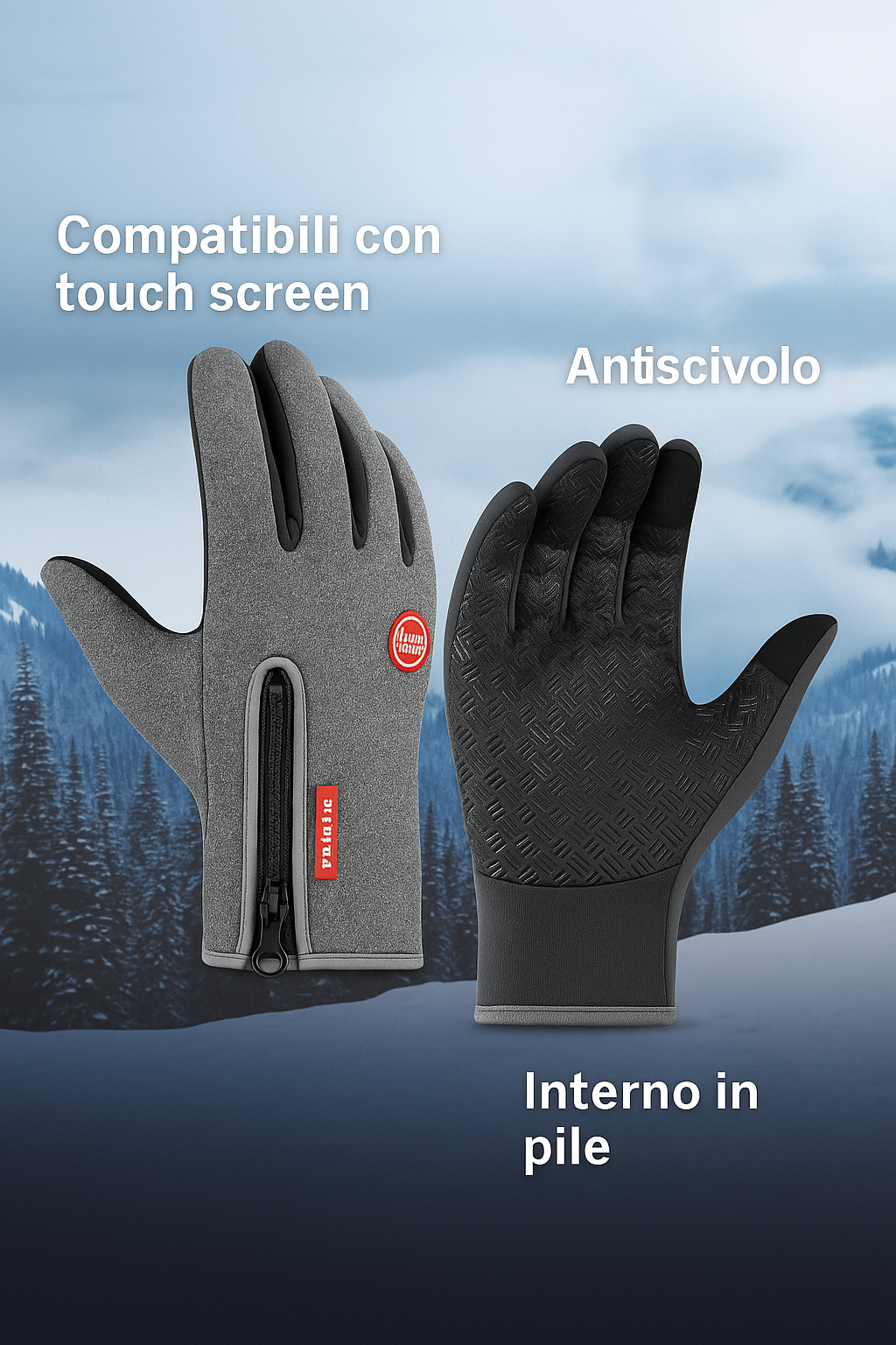 SnappGoods™-Guanti Touch Screen